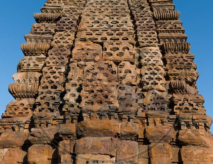Low angle shot of kashivishvanatha temple at Pattadakal, karnataka
