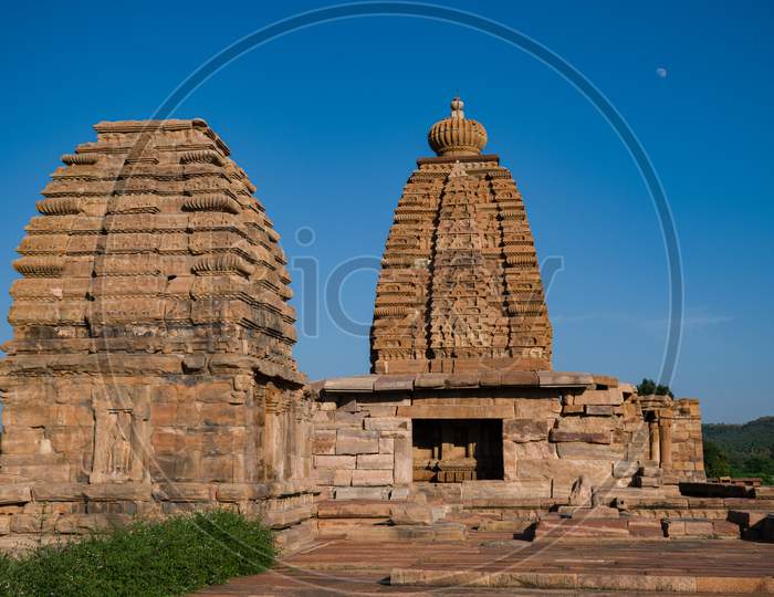 Galaganatha temple outlook at Pattadakal, Karnataka,India