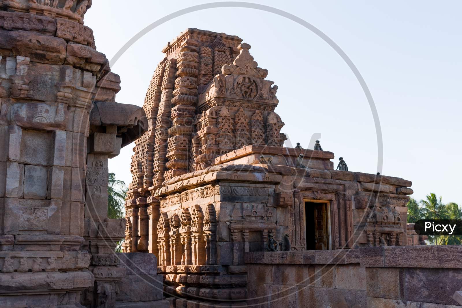 Outlook of kashivishvanatha temple at Pattadakal,karnataka, India