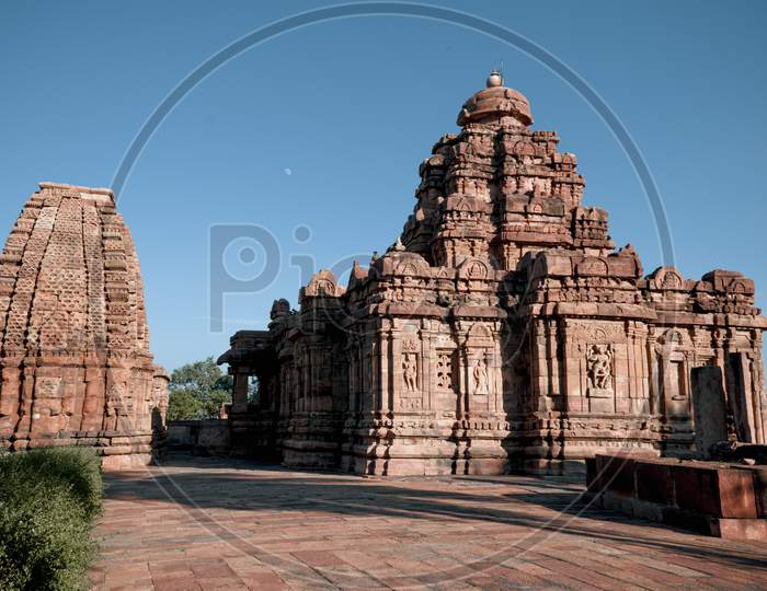 Virupaksha temple Outlook at Pattadakal karnataka.