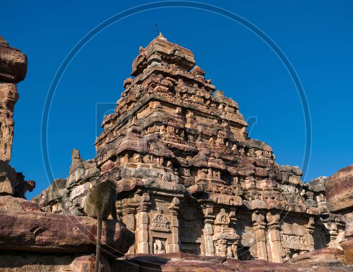 Virupaksha temple Outlook at Pattadakal karnataka.