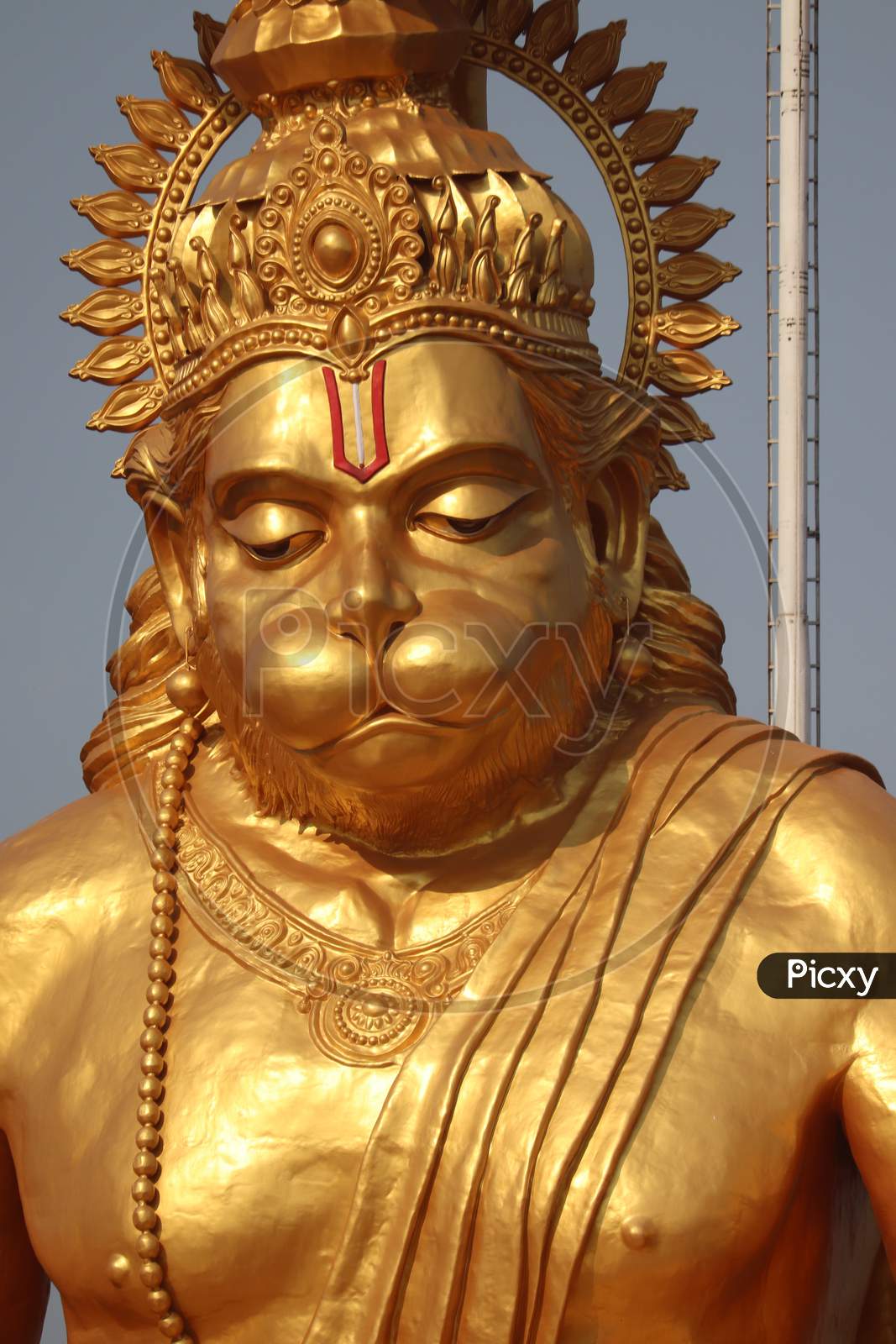 Big statue of Hanuman ji at Pitra Parvat, Indore, Madhya Pradesh