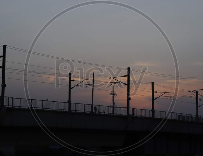 Metro bridge, delhi
