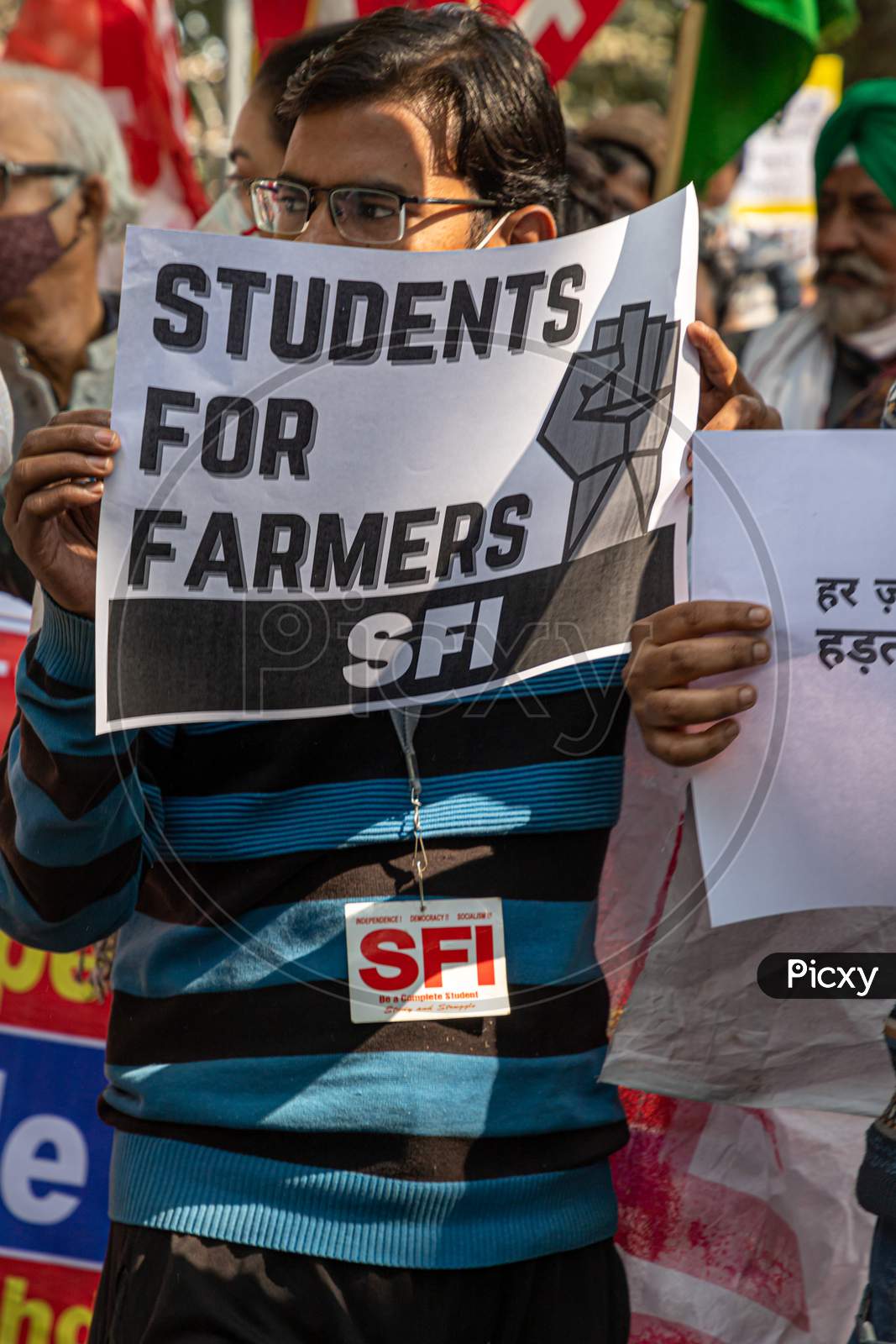 Farmers Are Protesting Against New Agriculture Law In India.