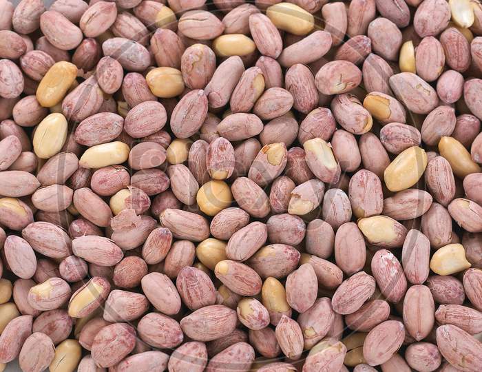 Roasted Peanuts, Salted Peanut, Grains, Nuts, Shing Or Sing, Isolated Background