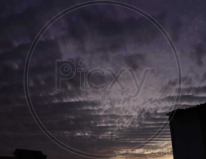 Cloudy image of sky