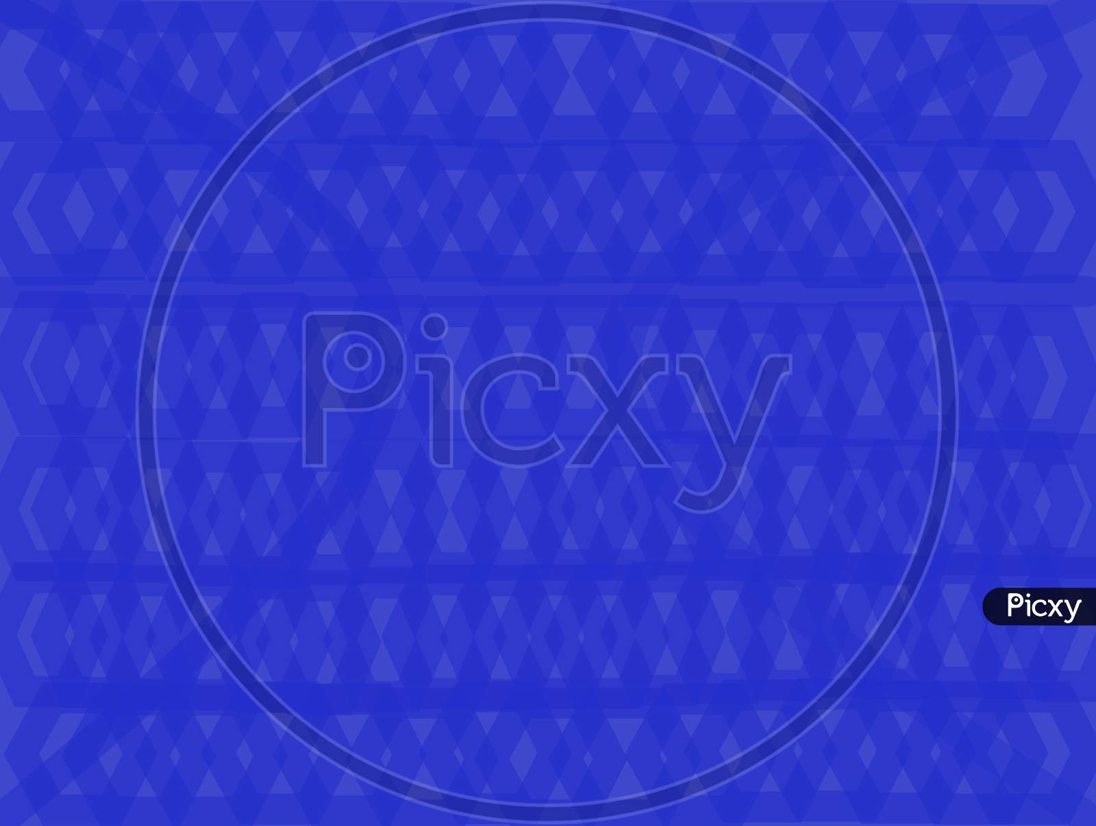 Blue Background With Repeated Design.