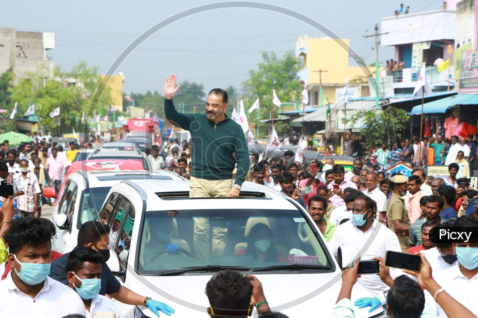 Mnm President Kamal Haasan Election Campaign
