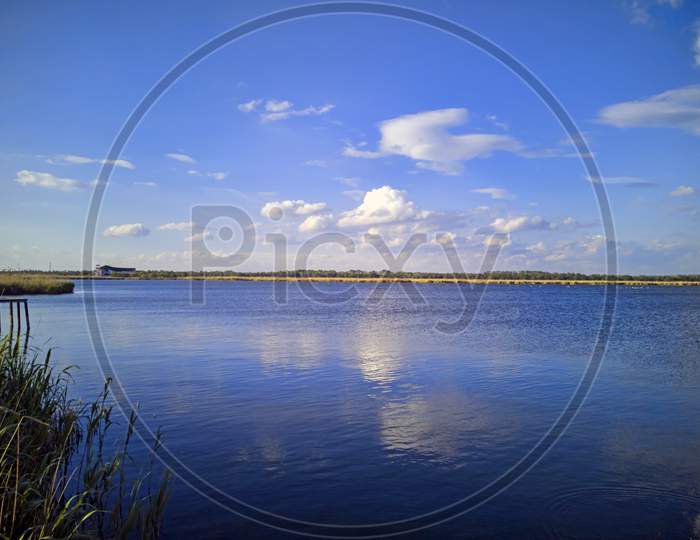 Lake Scenery On Danube Delta