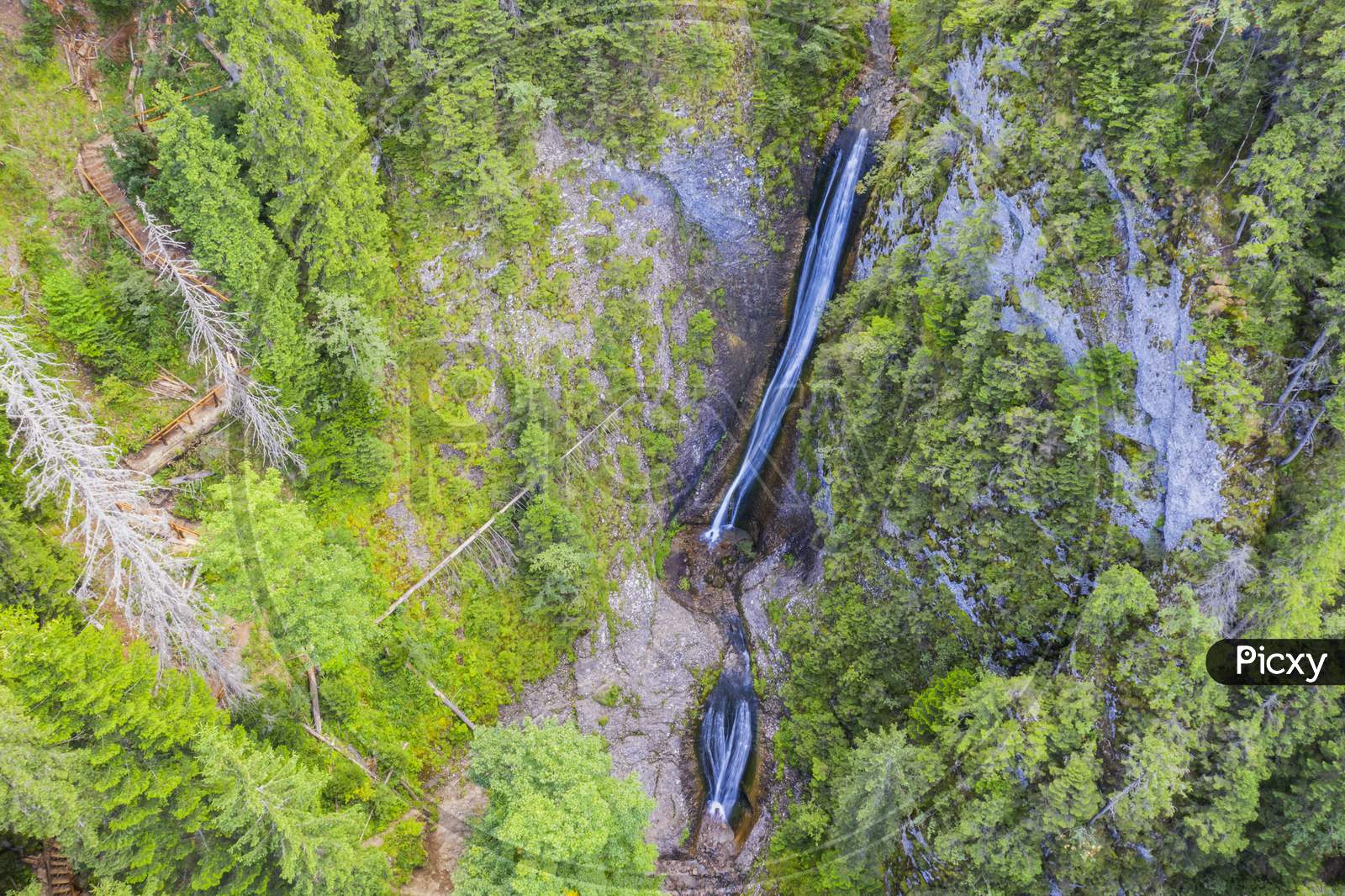 Waterfall In Green Canyon