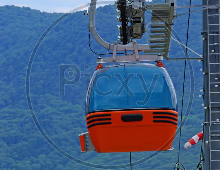Empty Cable Car
