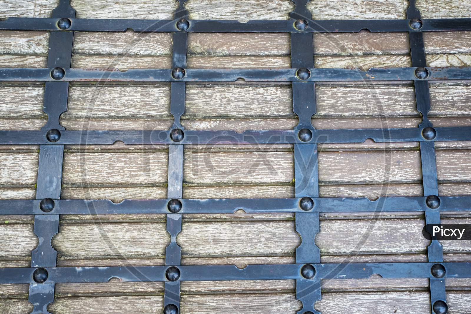 Old Wooden Gate Texture