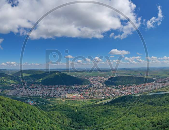 Green Mountain Cityviewed From Above