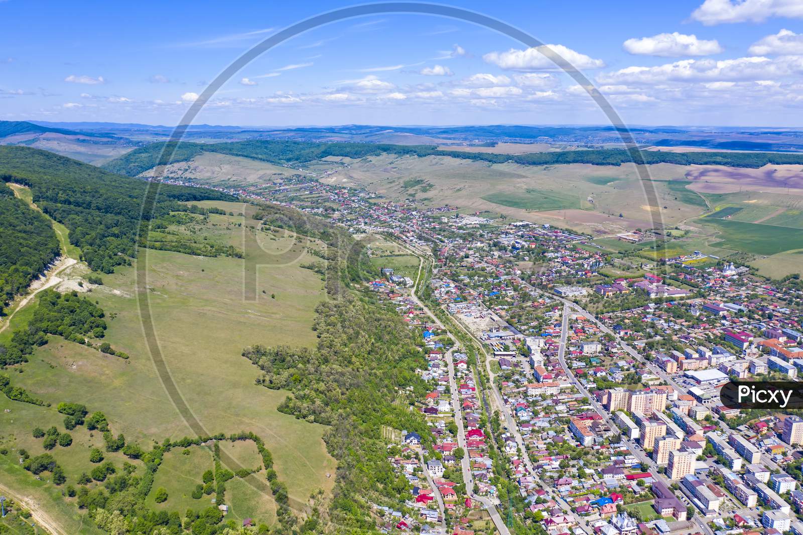Aerial View Landscape