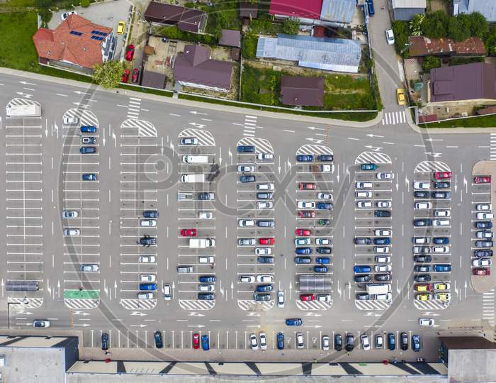 Parking Lot From Above