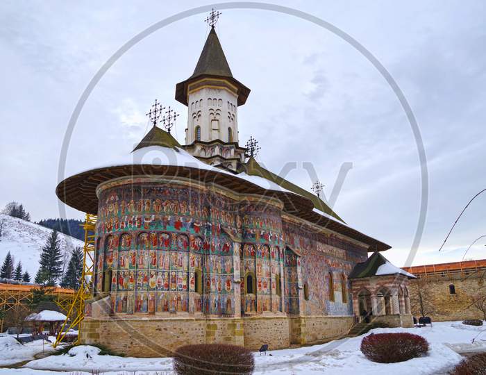 Sucevita Painted Orthodox Monastery Church