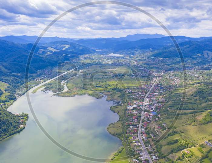 River Valley Villages, Aerial Landscape