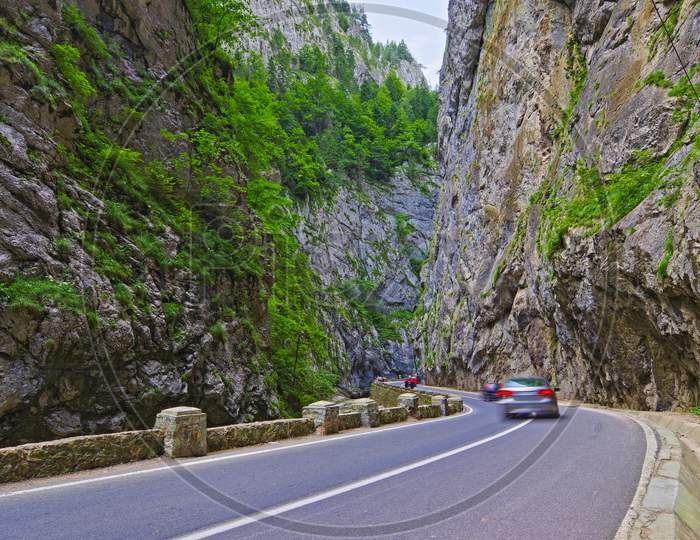 Road Through Rocky Mountain
