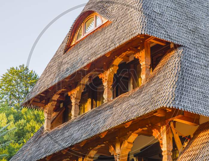 Traditional Romanian Architecture  In Maramures County