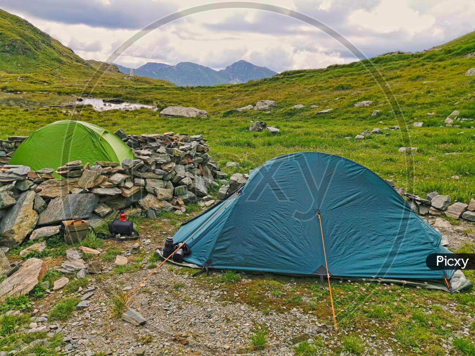 Altitude Tents And Stone Shield