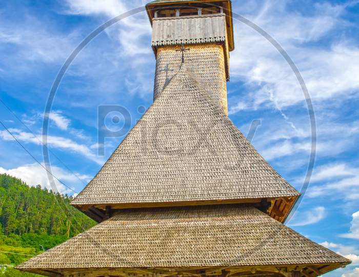 Wooden Church Monument In Romania