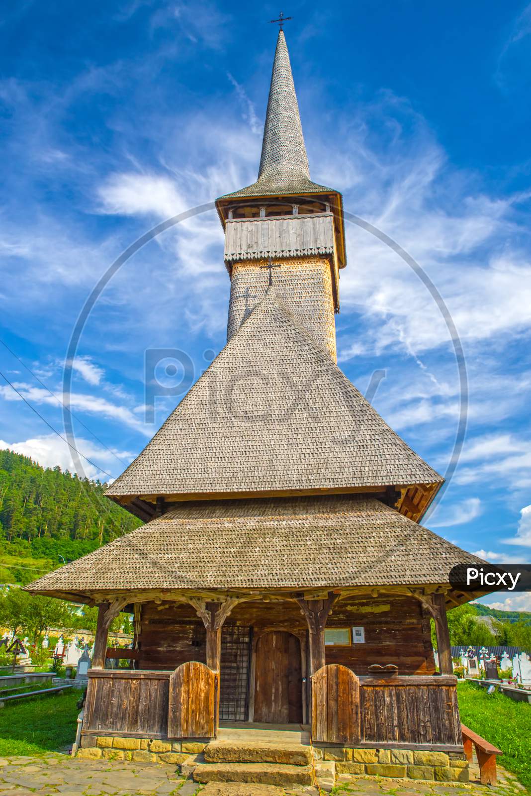 Wooden Church Monument In Romania