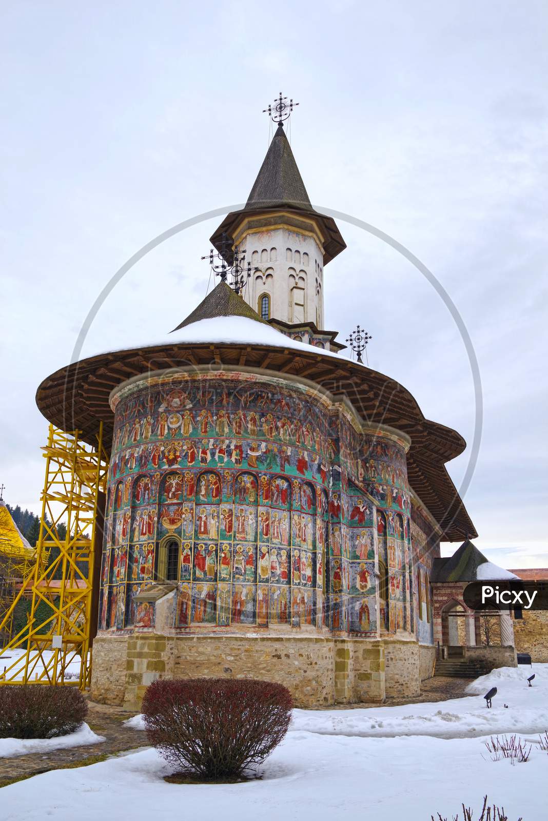 Sucevita Painted Church In Bukovina