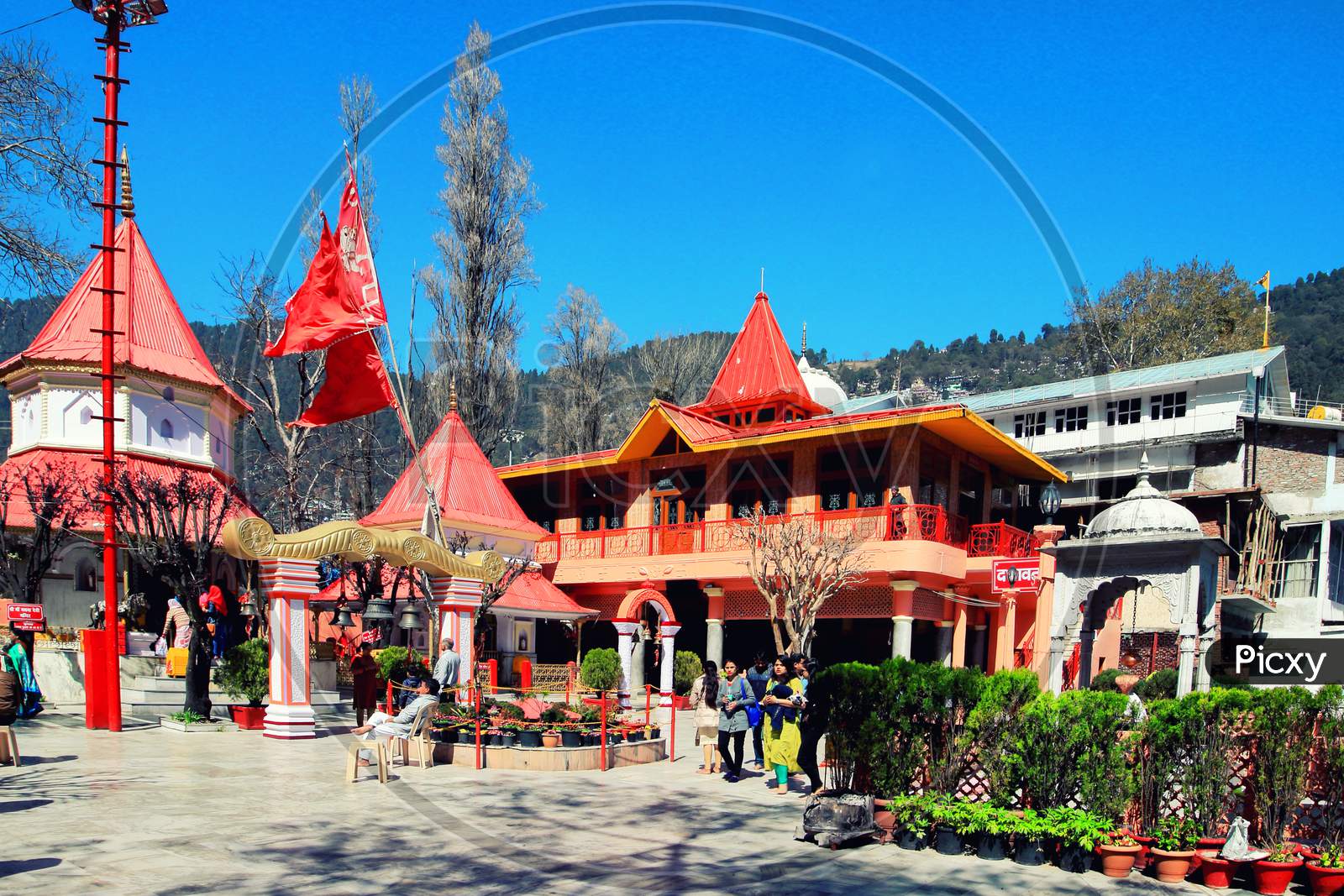 Image of naina devi temple ,nainital ,uttrakhand-PB952415-Picxy