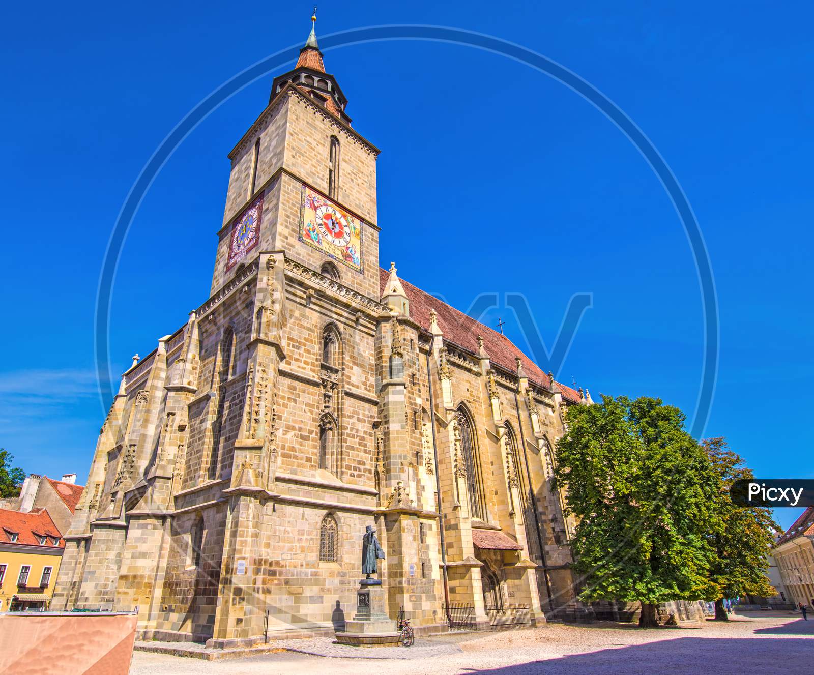 The Black Church From Brasov