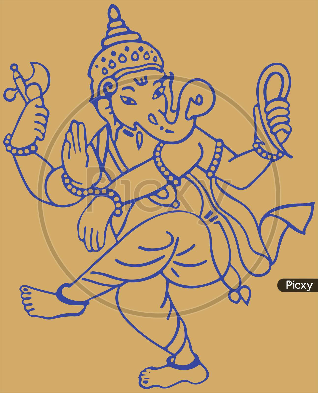 Lovely Lord Ganesha Wallpaper | New Ganesha Wallpapers | Ganesha drawing,  Hindu art patterns, Ganesha painting