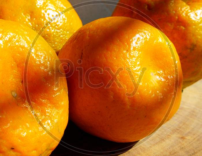 Fresh and healthy fruits Orange.