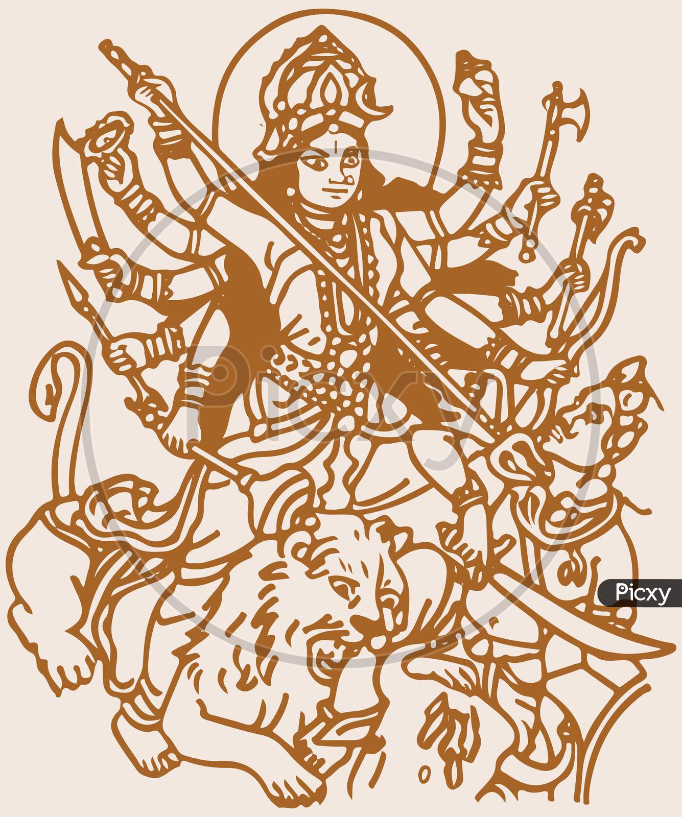 Mahishasura PNG Transparent Images Free Download | Vector Files | Pngtree