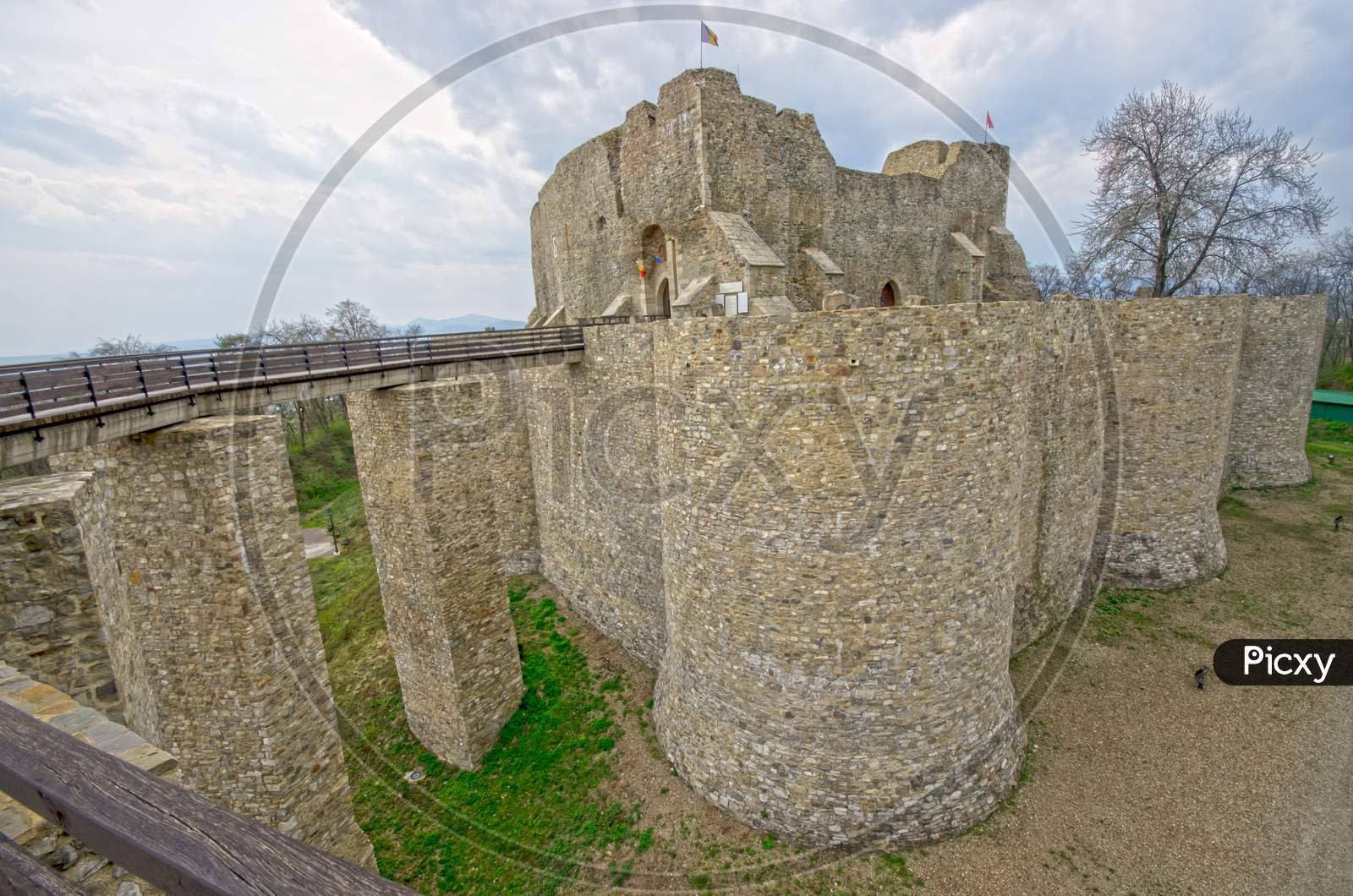 Old Castle In Moldavia