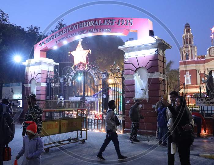 Delhi's biggest church, the Sacred Heart Cathedral, reemained shut on Christmas for the very first time ever in wake of the coronavirus.