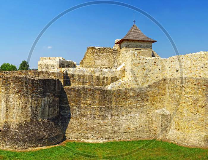 Medieval Ruins Of Suceava Fortress