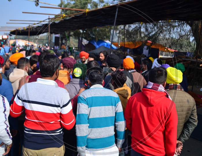 Kisaan protest, Singhu border