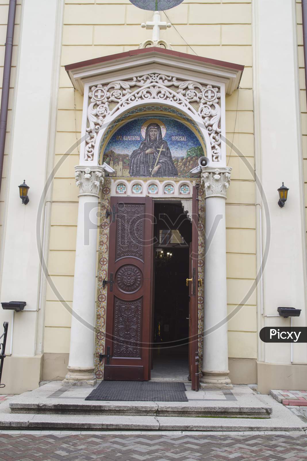 Orthodox Church Entrance In Chernivtsi