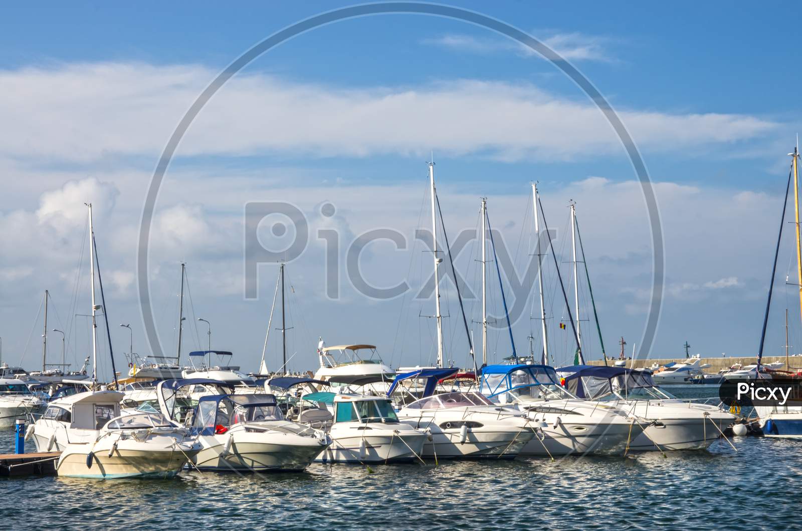 Boat And Yacht Harbor