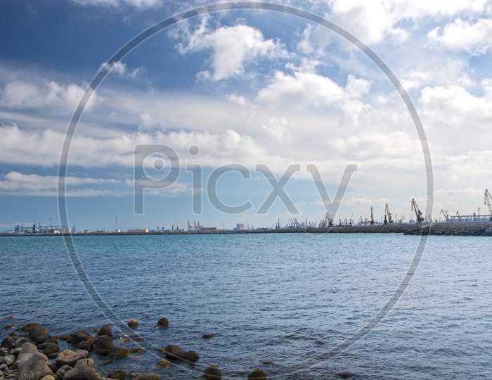 Shipyard In Constanta