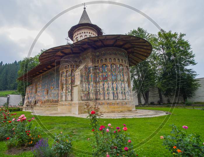 Voronet Monastery Painted Church In Moldavia