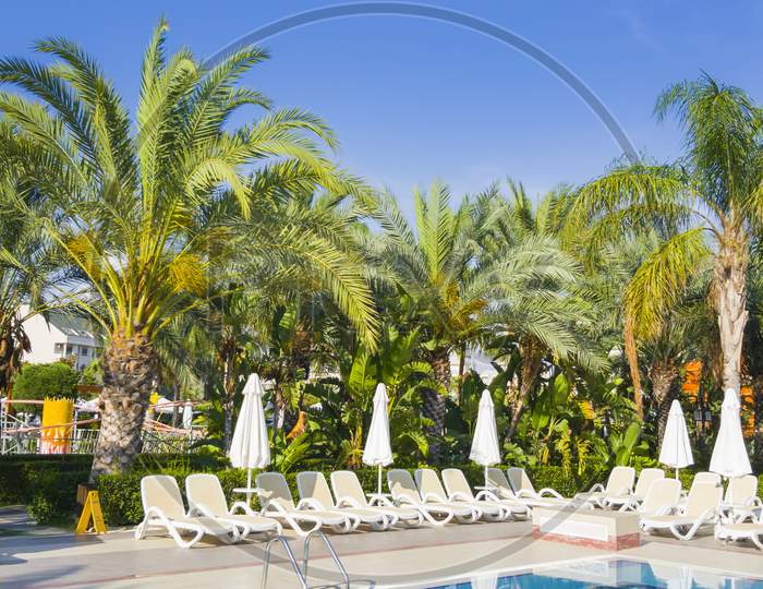 Holiday Summer Resort On Mediterranean Beach