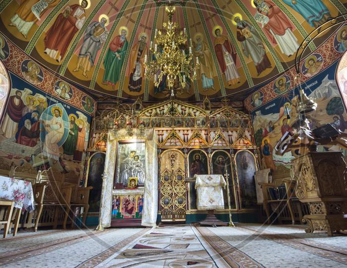 Interior Of Orthodox Chapel