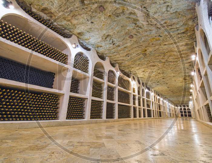 Wine Cellars In Winery