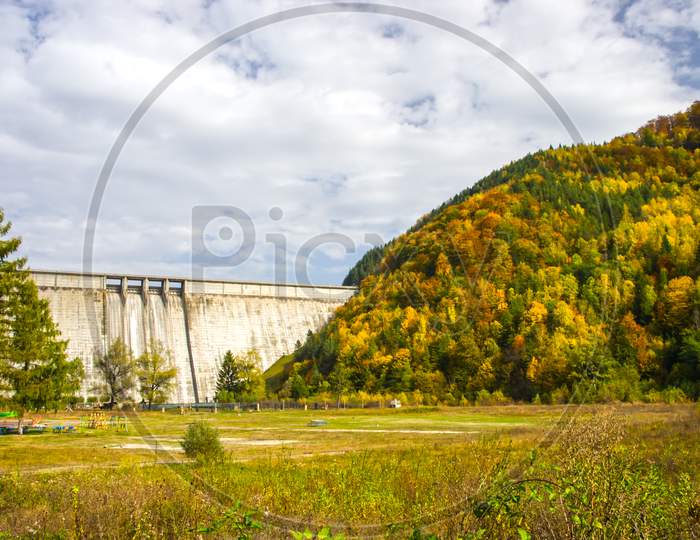 Bicaz Dam In Romania