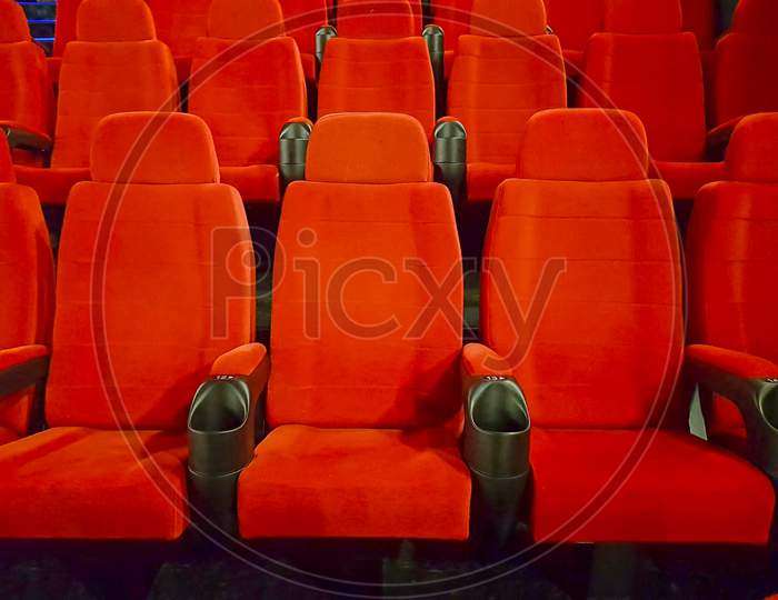 Comfortable Red Seats