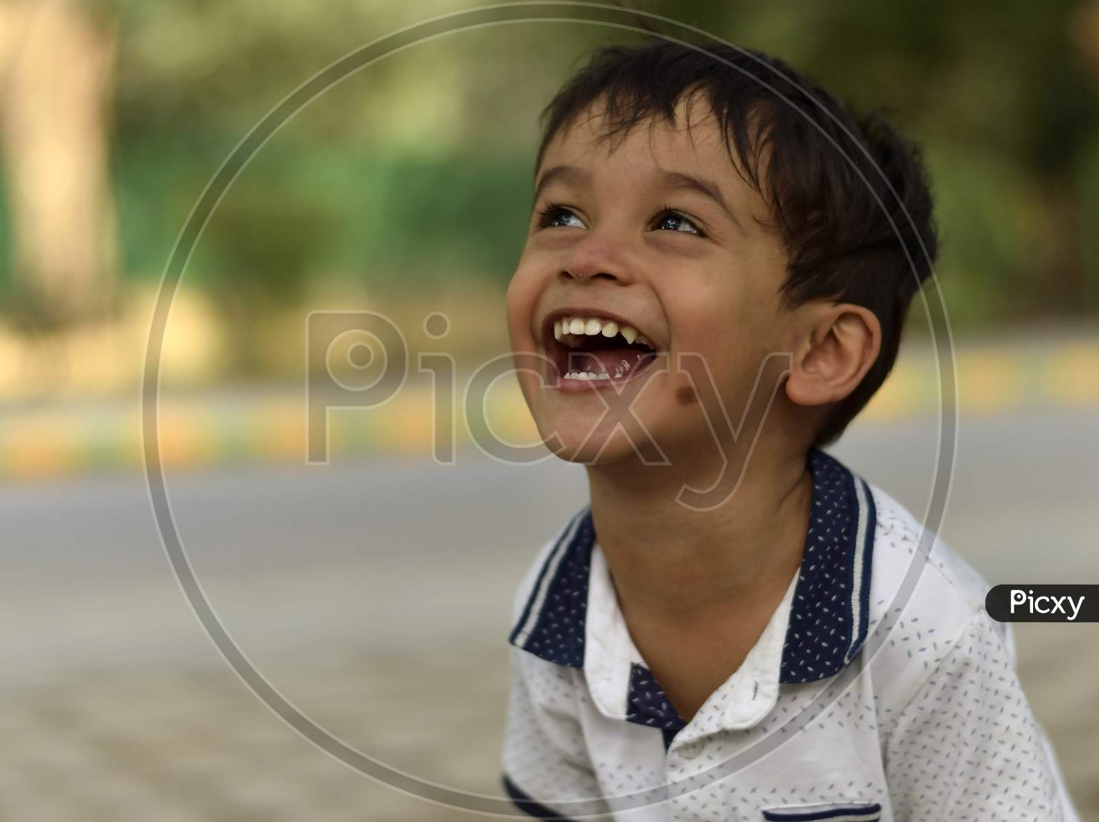 Portrait of an Indian kid