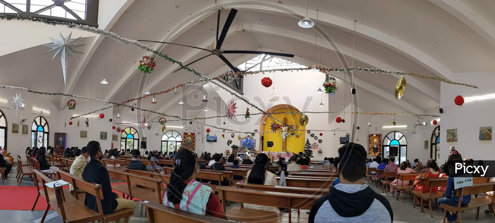 Christmas mass