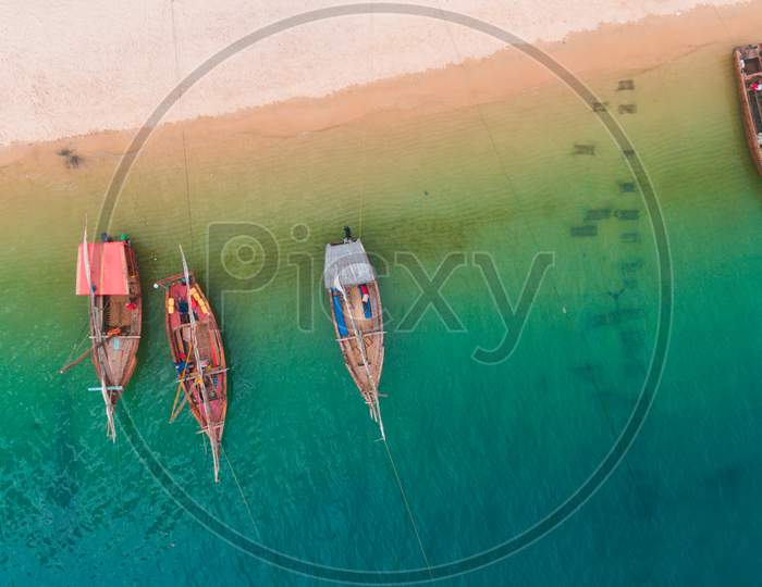 Fishermen;S Dhow In Stone Town, Zanzibar