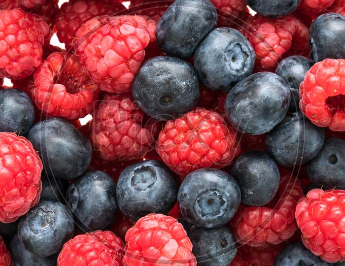 Blueberry And Rasberry Fruit