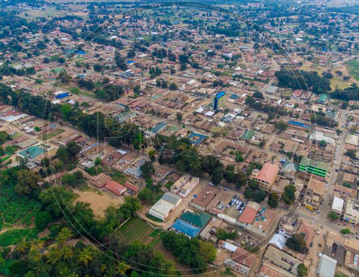 Aerial View Of The Morogoro Town